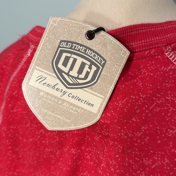 Old Time NWT Hockey NHL red sweatshirt Size M - Picture 5 of 10